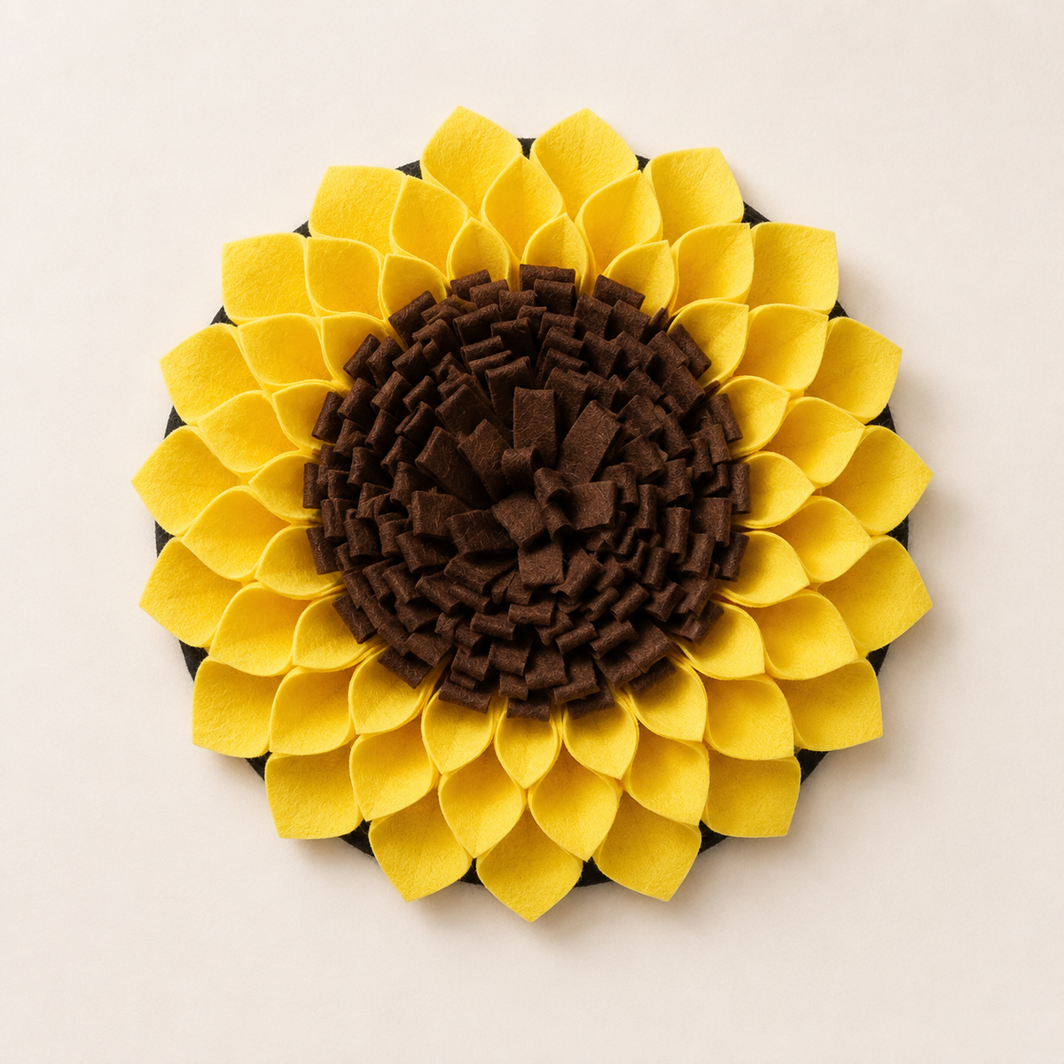 Sunflower Snuffle Mat – Washable Dog Enrichment Toy