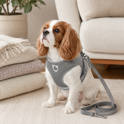 Set de arnés y correa Pupzy ComfortFit