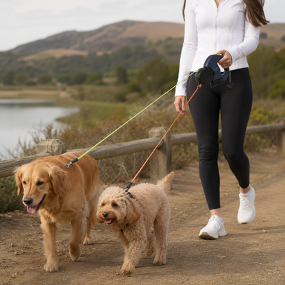 TwoDog Elite LED Retractable Leash