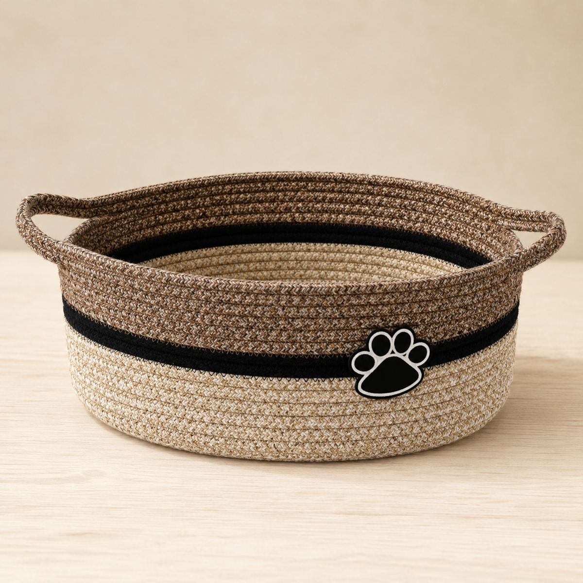 WovenPaw Dog Toy Basket
