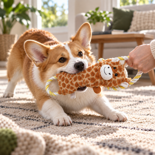 Safari Plush & Tug