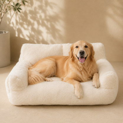 Luxury Plush Dog Sofa Bed