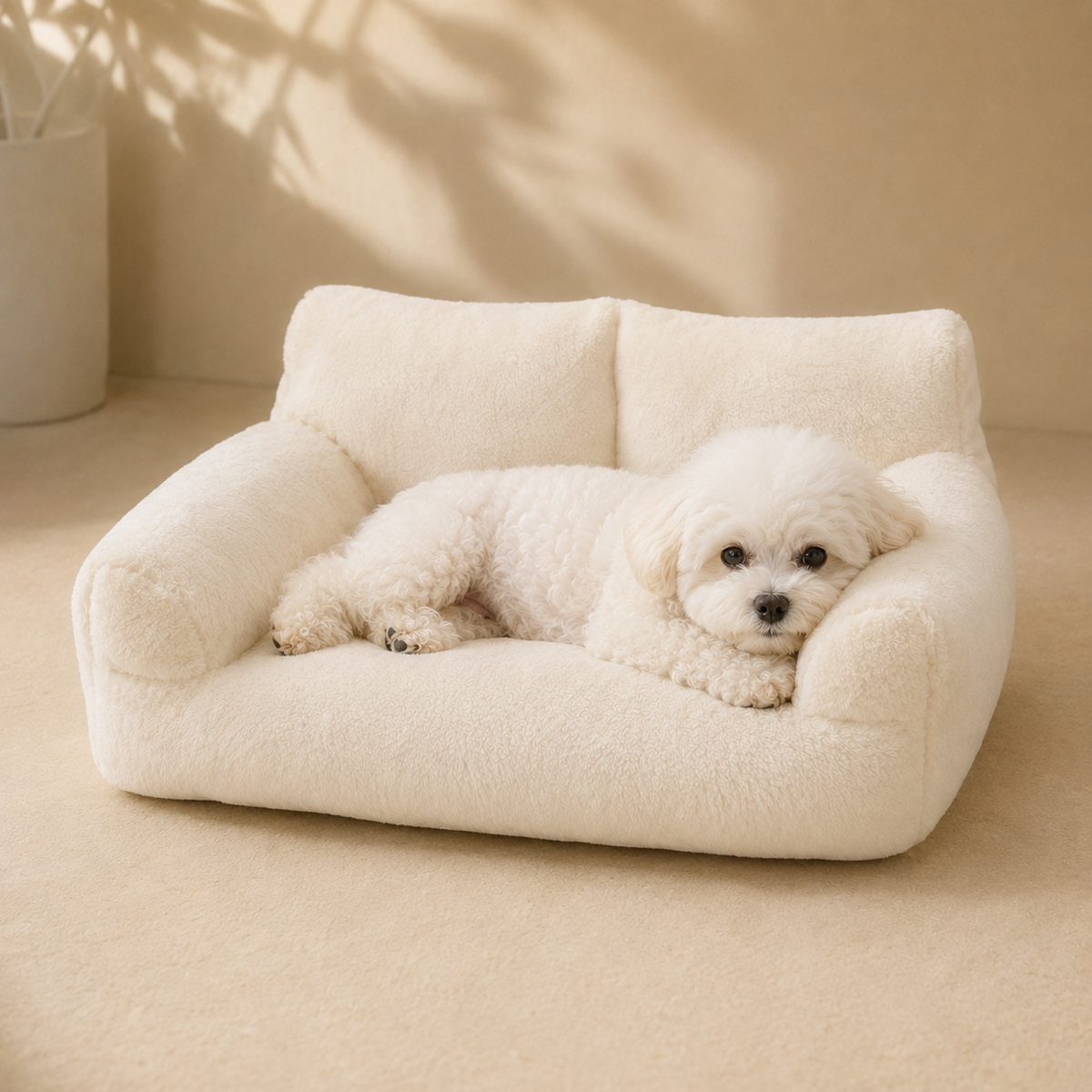 Luxury Plush Dog Sofa Bed