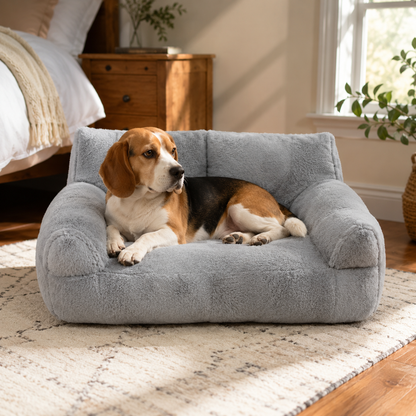 Luxury Plush Dog Sofa Bed