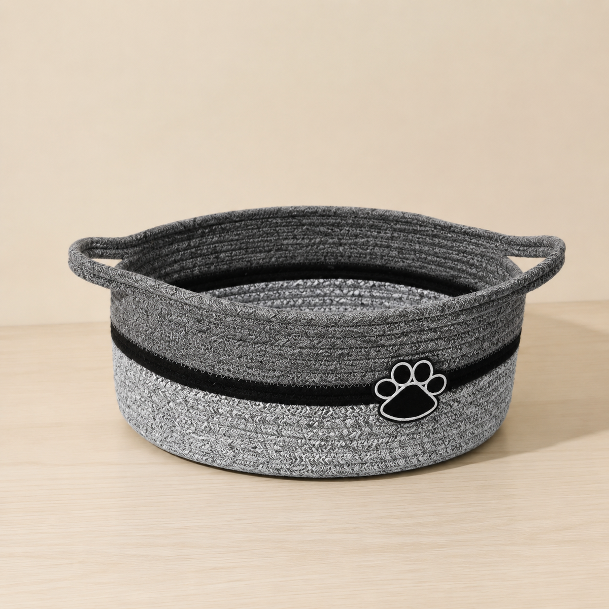 WovenPaw Dog Toy Basket