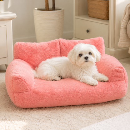 Luxury Plush Dog Sofa Bed