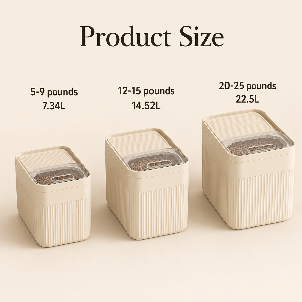 FreshSeal Pet Food Storage Container