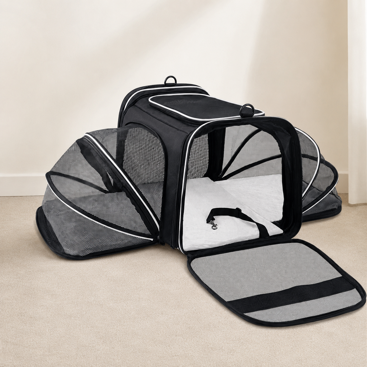 MaxComfort Expanding Dog Travel Carrier