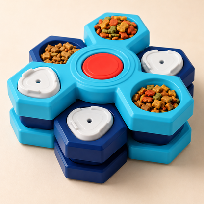 Stacked Puzzle Slow Feeder Bowl