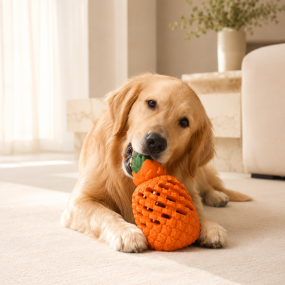 Durable Pineapple Dog Chew Toy