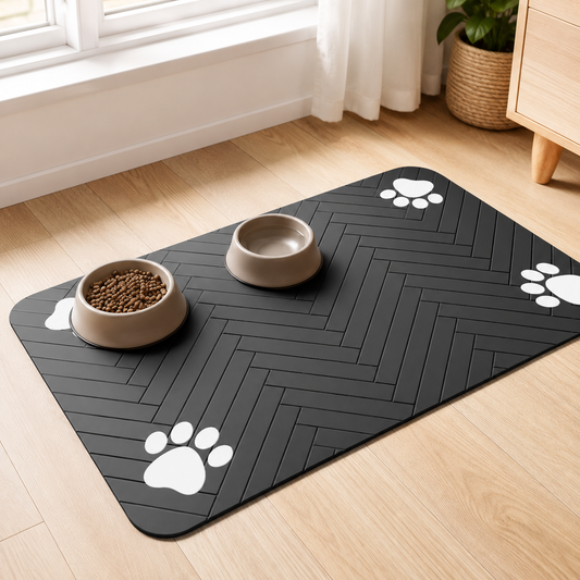 Quick-Dry Dog Feeding Mat