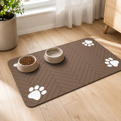 Quick-Dry Dog Feeding Mat