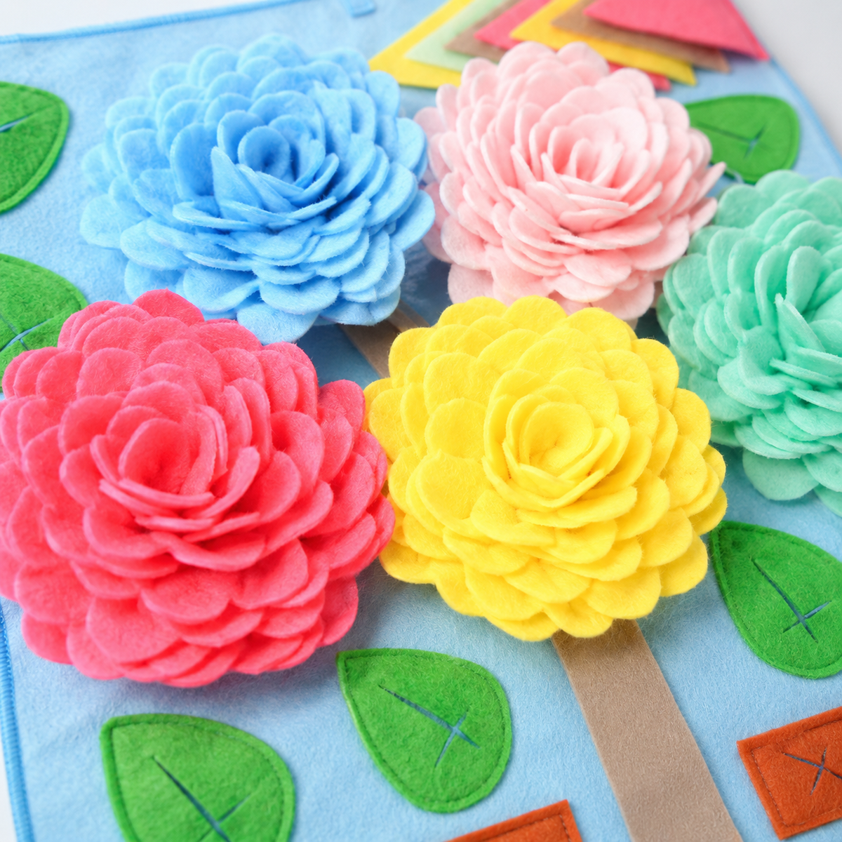 Alfombra olfativa de flor