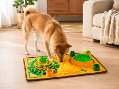 Large Dog Snuffle Mat – Interactive Slow Feeder