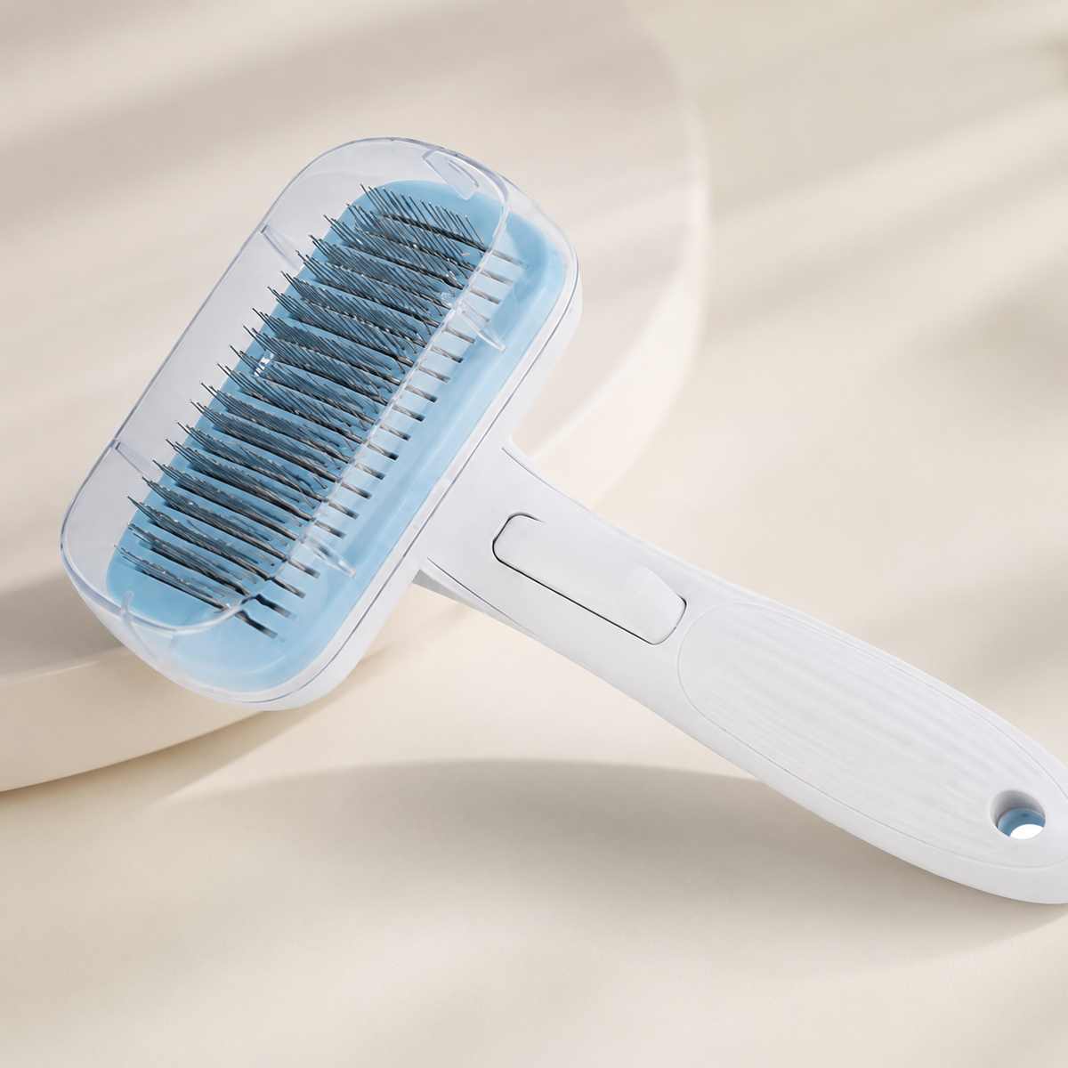LuxeShed Self-Cleaning Grooming Brush