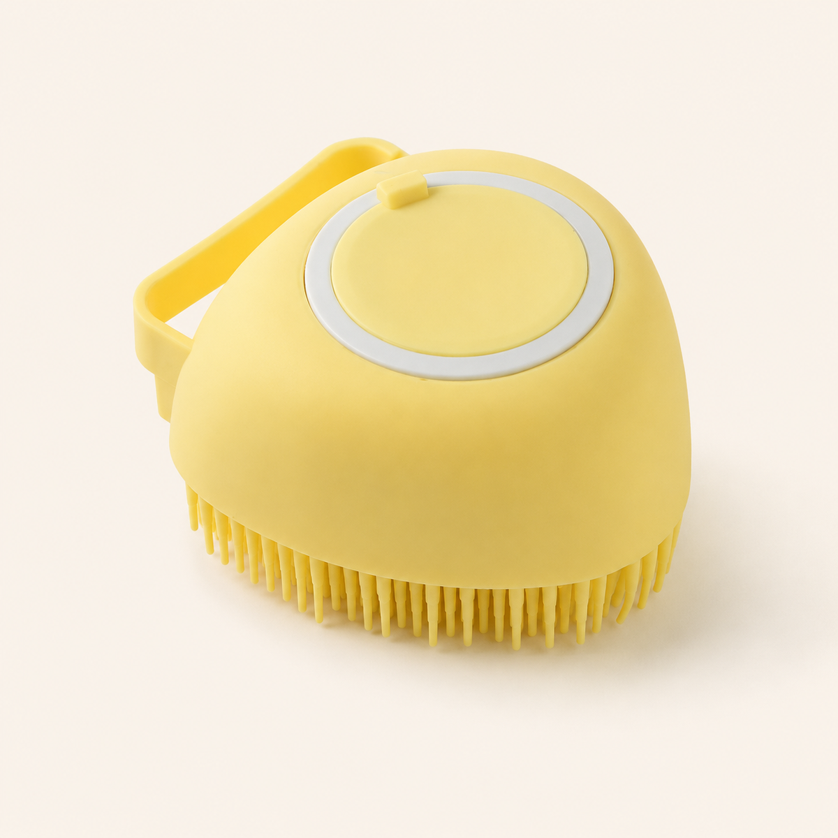 Shampoo-Dispensing Bath Brush for Dogs