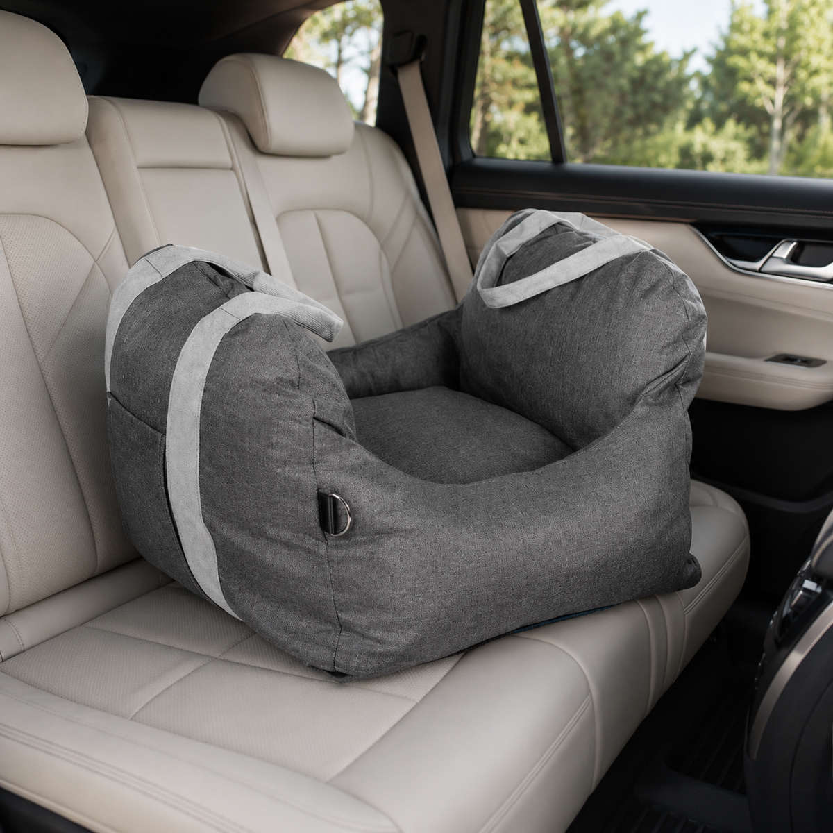 Cama de coche segura para perros TravelNest