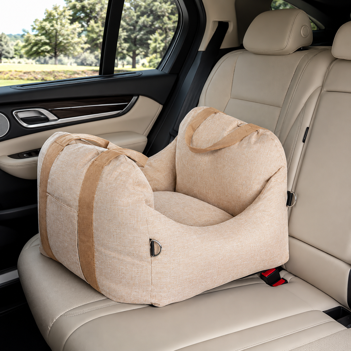 Cama de coche segura para perros TravelNest