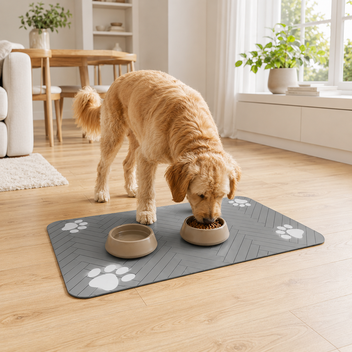 Quick-Dry Dog Feeding Mat