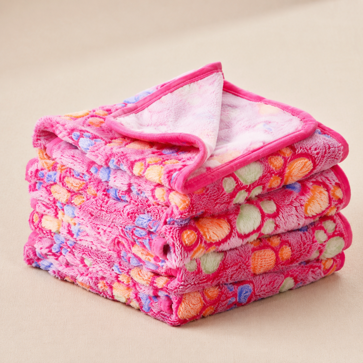 Cozy Coral Fleece Blanket