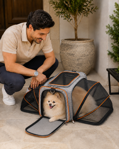 MaxComfort Expanding Dog Travel Carrier
